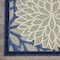 Homeroots 3 x 4 ft. Blue & Multi Color Large Floral Indoor & Outdoor Area Rug 384817 - alternate 10